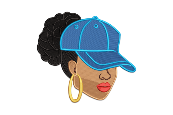 Afro Woman Face Embroidery Design Review