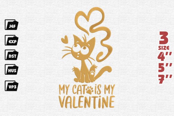 Cat Valentine Embroidery Design Review