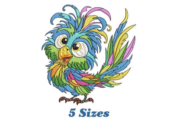 Crazy Colorful Bird Review for Holiday Creations