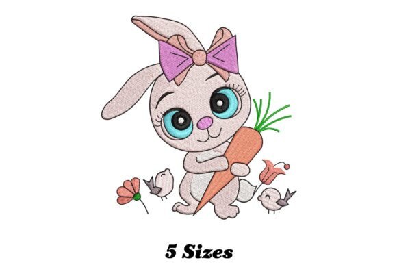 Cute Baby Rabbit Embroidery Design Review