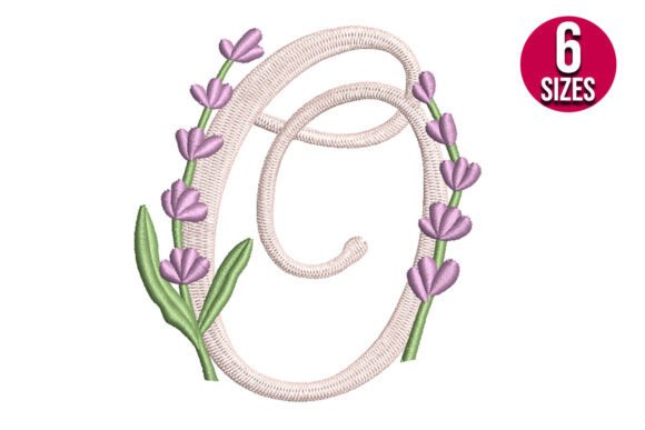 Lavender Font Letter O Review