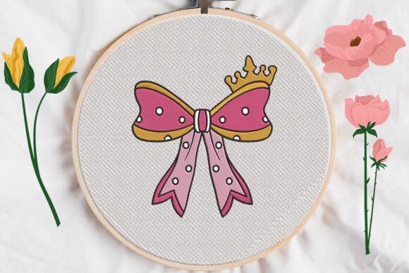 Queen Bow Embroidery Design Review