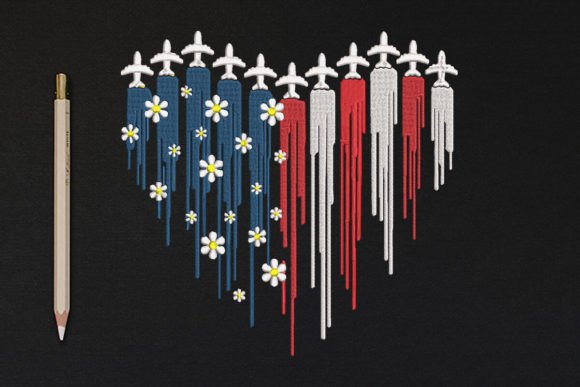 Review: American Flag, 4th of July Day Embroidery Design