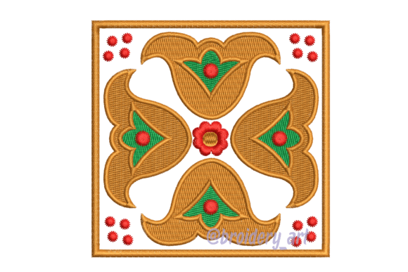 Оrnament Embroidery Design Review for Boutique Apparel