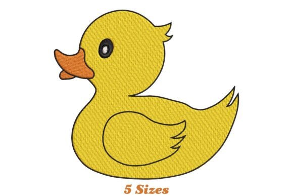 Sweet Rubber Duck Embroidery Review