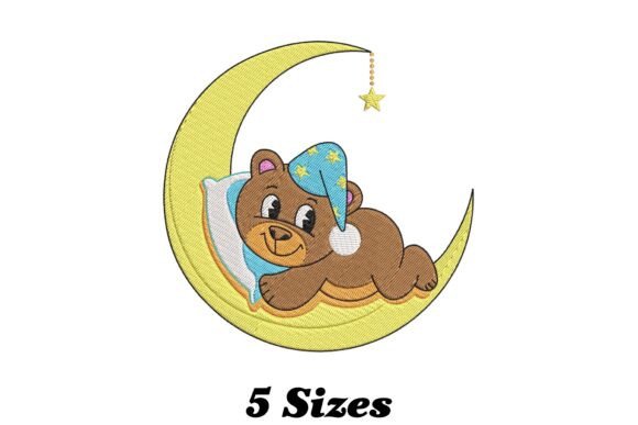 Teddy Bear on Moon Embroidery Review